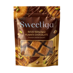 Sweetiga Kunafa Chocolate – Premium Arabian Dessert Chocolate