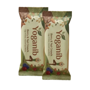 Yoganib Berry & Nut Crunch – High Protein Natural Snack Bar